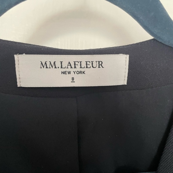 MM Lafleur Carmen Navy Wool Blend Blazer - Picture 4 of 9